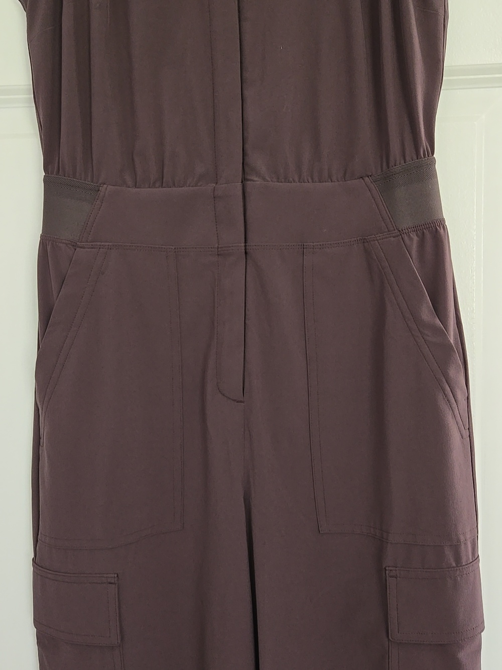 ATHLETA BROOKLYN II UTILITY JUMP SUIT JUMPSUIT SHALE 0 PETITE - Picture 10 of 16